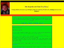 Tablet Screenshot of jeanyveshayez.net